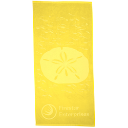 Tone on Tone Stock Art Towel - Sand Dollar