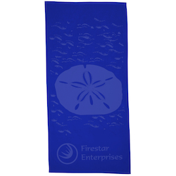 Tone on Tone Stock Art Towel - Sand Dollar