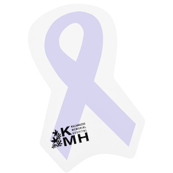 Souvenir Sticky Note - Awareness Ribbon - 50 Sheet