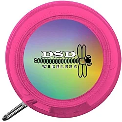 Deluxe Fabric Tape Measure - Translucent - Full Color