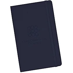Moleskine Hard Cover Notebook - 8-1/4" x 5" - Ruled - 24 hr