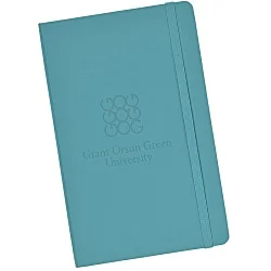 Moleskine Hard Cover Notebook - 8-1/4" x 5" - Ruled - 24 hr