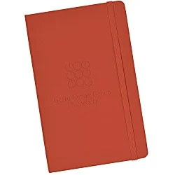Moleskine Hard Cover Notebook - 8-1/4" x 5" - Ruled - 24 hr