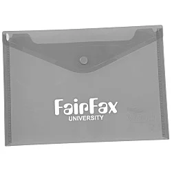 Document Envelope with Snap Closure - Translucent - 7" x 9-3/4"