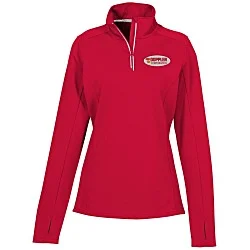 Textured 1/4-Zip Performance Pullover - Ladies'