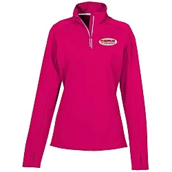 Textured 1/4-Zip Performance Pullover - Ladies'