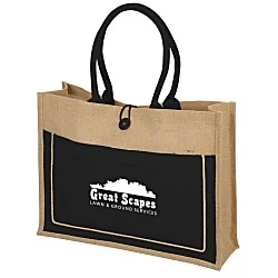 Natural Jute Tote Bag