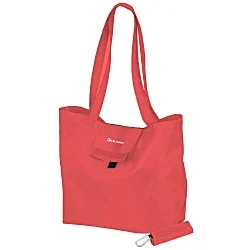 Foldable Hook and Loop Closure Tote