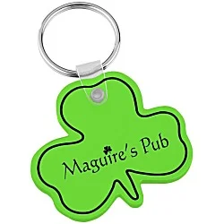 Shamrock Soft Keychain - Translucent