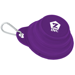 Tag Along Collapsible Pet Bowl - 4"