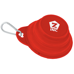 Tag Along Collapsible Pet Bowl - 4"