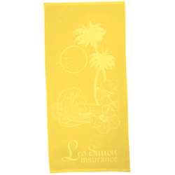 Tone on Tone Stock Art Towel - Ocean Breeze