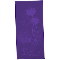 Tone on Tone Stock Art Towel - Ocean Breeze