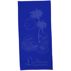 Tone on Tone Stock Art Towel - Ocean Breeze