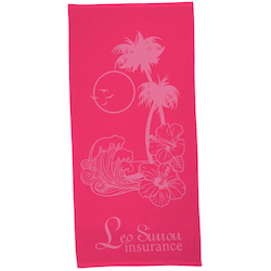 Tone on Tone Stock Art Towel - Ocean Breeze