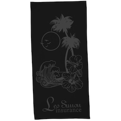 Tone on Tone Stock Art Towel - Ocean Breeze