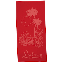 Tone on Tone Stock Art Towel - Ocean Breeze