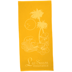 Tone on Tone Stock Art Towel - Ocean Breeze