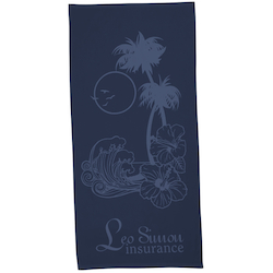 Tone on Tone Stock Art Towel - Ocean Breeze