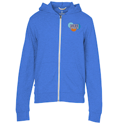 Garner Full-Zip Lightweight Hoodie - Men's - Embroidered - 24 hr
