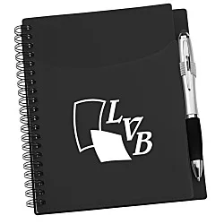 Sorbet Pocket Notebook with Curvy Stylus Pen - 24 hr