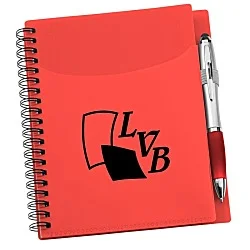 Sorbet Pocket Notebook with Curvy Stylus Pen - 24 hr