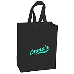 Kraft Eurotote with Woven Handle - 10" x 8"