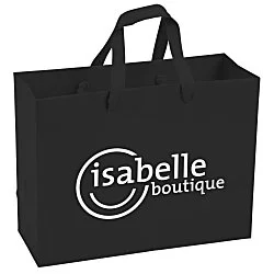 Kraft Eurotote with Woven Handle - 10" x 13"