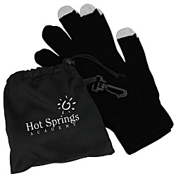 Touch Gloves with Pouch