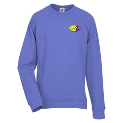 French Terry Fashion Crew Sweatshirt - Embroidered