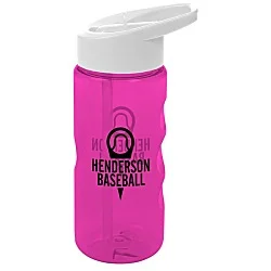 Mini Mountain Bottle with Flip Straw Lid - 22 oz.
