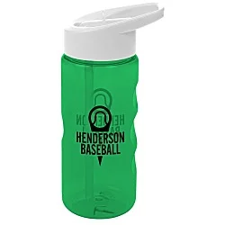 Mini Mountain Bottle with Flip Straw Lid - 22 oz.