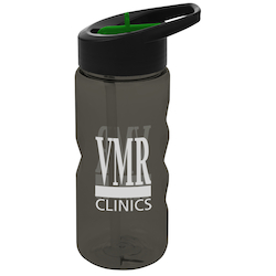 Mini Mountain Bottle with Two-Tone Flip Straw Lid - 22 oz.
