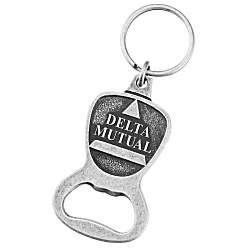 Delton Bottle Opener Keychain - Shield