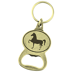 Delton Bottle Opener Keychain - Oval