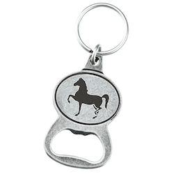 Delton Bottle Opener Keychain - Oval