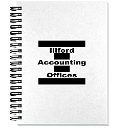 Smooth Paperboard Journal - 7" x 5" - 50 sheet