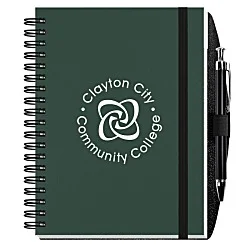 Smooth Paperboard Journal with Pen- 7" x 5" - 50 sheet