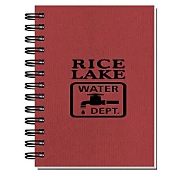 Corded Paperboard Journal - 7" x 5" - 100 sheet