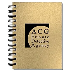 Elite Metallic Paperboard Journal - 7" x 5" - 100 sheet