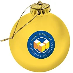 Satin Round Ornament - Full Color