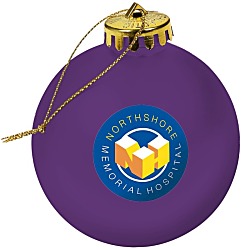 Satin Round Ornament - Full Color