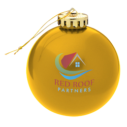 Round Shatterproof Ornament - Translucent - Full Color