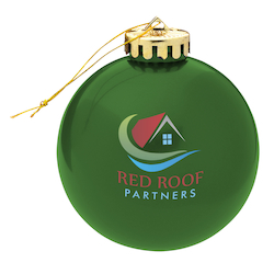 Round Shatterproof Ornament - Translucent - Full Color