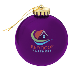 Round Shatterproof Ornament - Translucent - Full Color