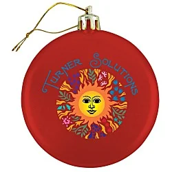 Satin Flat Ornament - Full Color