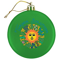 Satin Flat Ornament - Full Color