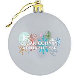 Flat Shatterproof Ornament - Opaque - Full Color