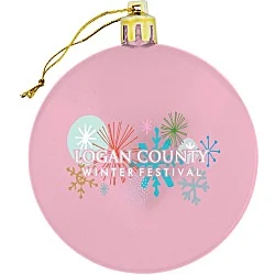 Flat Shatterproof Ornament - Opaque - Full Color