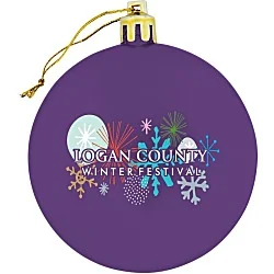 Flat Shatterproof Ornament - Opaque - Full Color